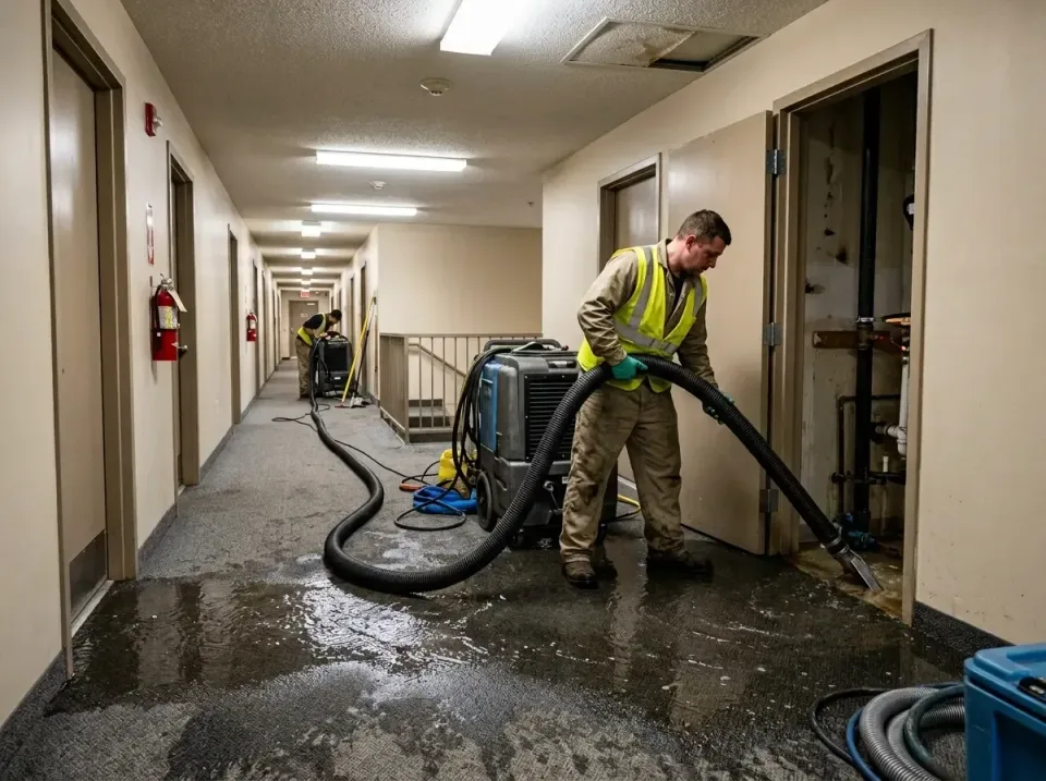 multi-unit-apartment-hallway-f-005 — frequently asked questions, Emergency Burst Pipe Water Extraction & Removal in White Pl…